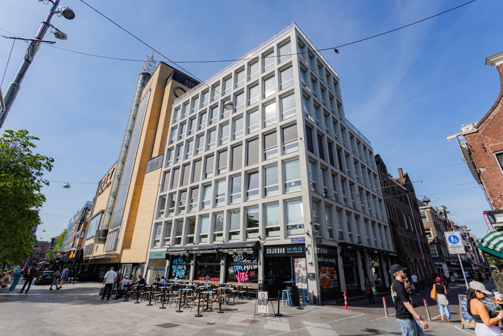 Kantoorruimte Kleine-Gartmanplantsoen 21 Bert in Amsterdam-Centrum — foto 1