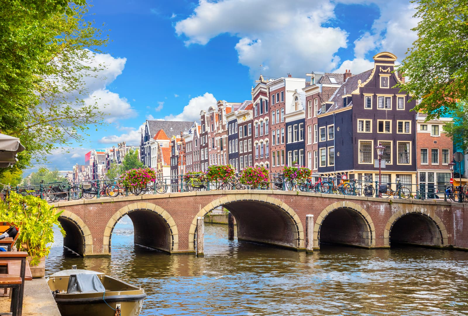 het centrum van amsterdam